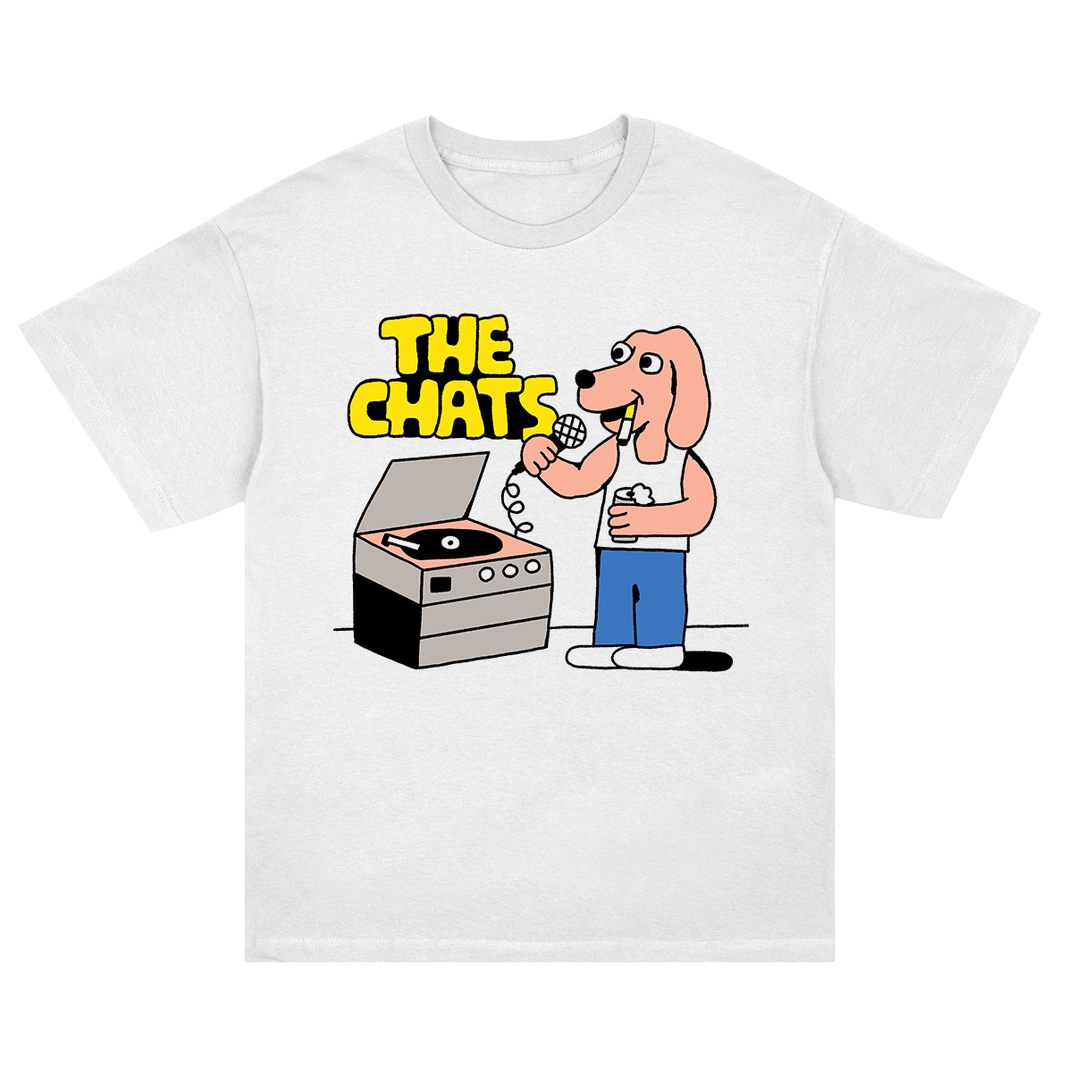 Dog Karaoke T-Shirt (White)