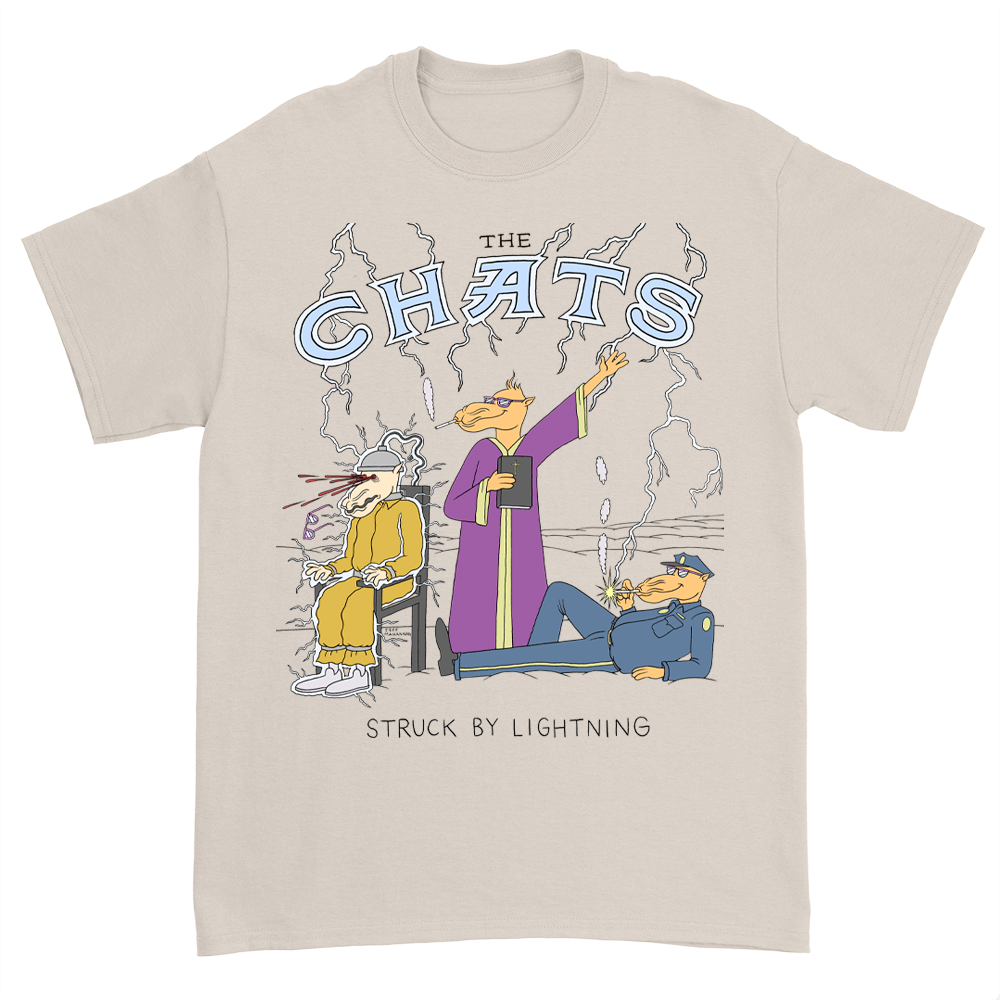 Struck By Lightning T-Shirt (Sand)