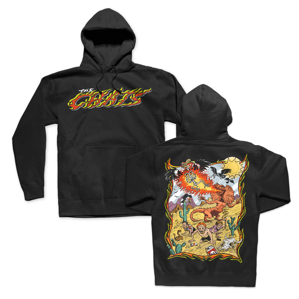 Lizard Breath Pullover Hoodie (Black)